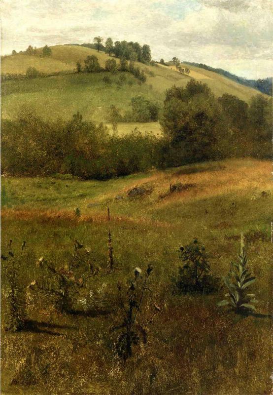 Albert Bierstadt Oil Painting Green Mountains, Vermont